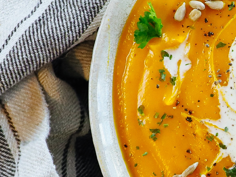 Crema de calabaza y patata