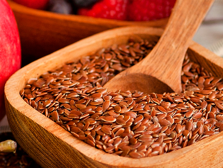 Semillas de lino para regular el tránsito intestinal