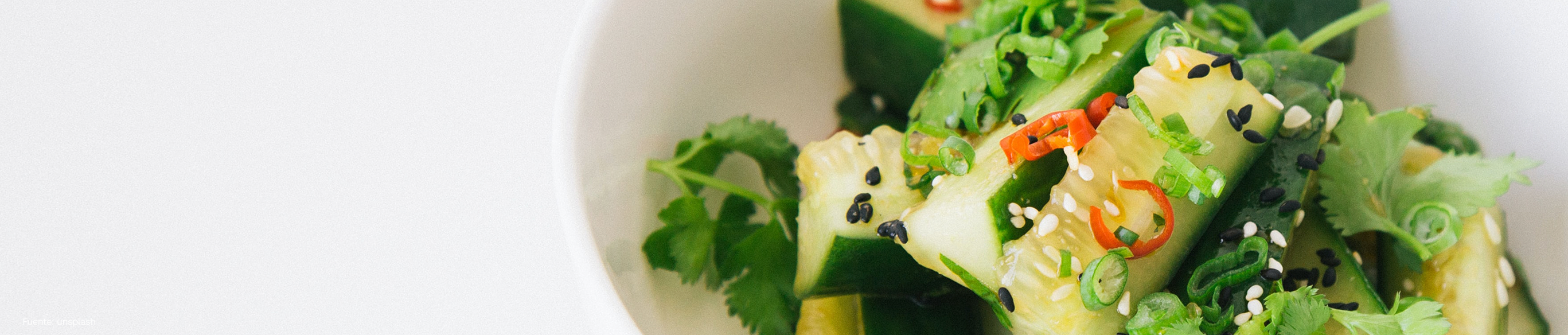 Ensalada de pepino y estragón