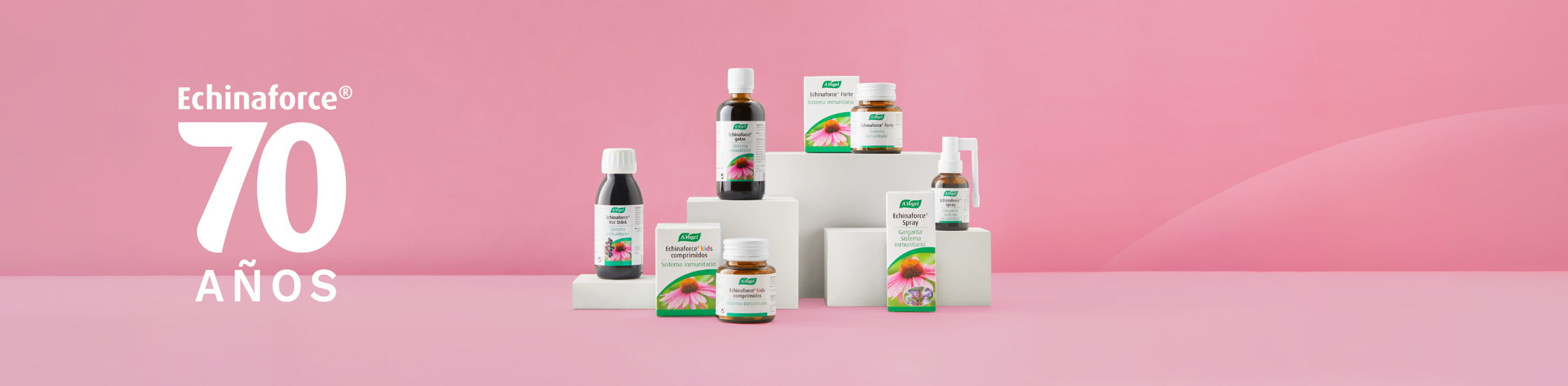 Celebramos los 70 años de Echinaforce