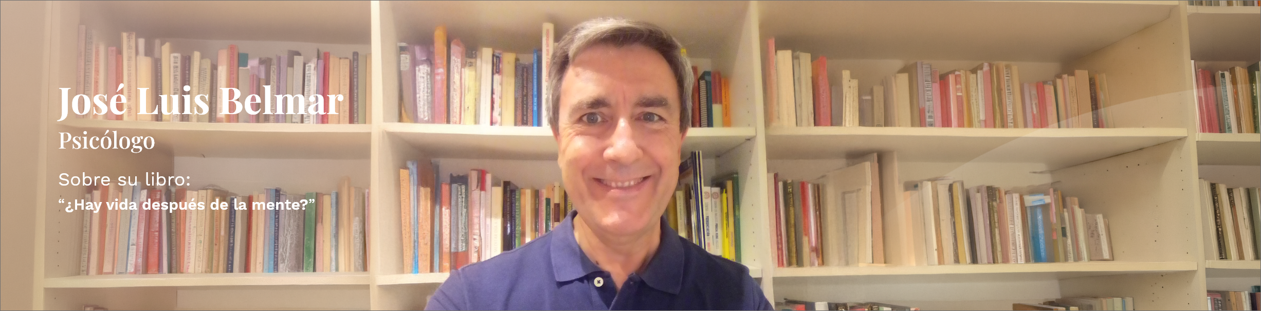 José Luis Belmar "Las dificultades para desconectar mentalmente indican un exceso de diálogo interno"