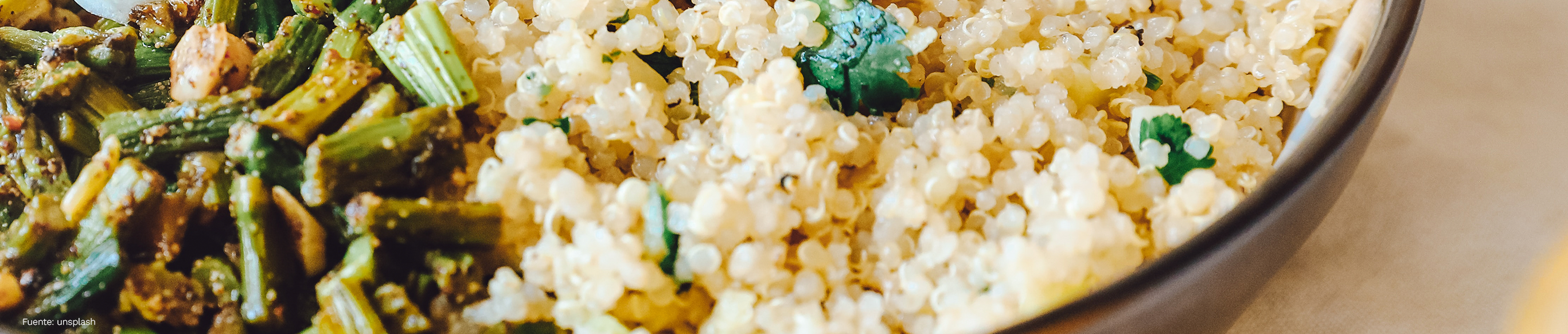La quinoa, un superalimento rico en proteínas y aminoácidos
