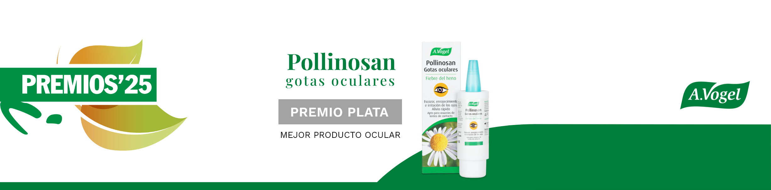 Pollinosan Gotas Oculares, Premio Plata al Mejor Producto Ocular en los Premios iDermo 2025