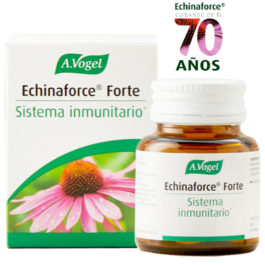 Celebramos los 70 años de Echinaforce®.